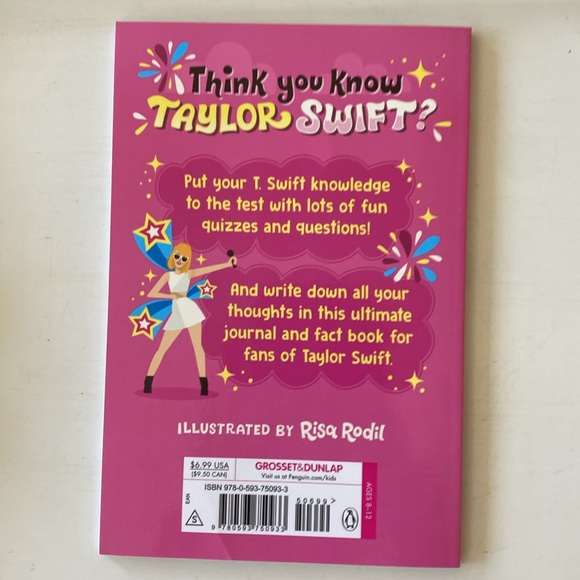 Taylor Swift Book Bundle - Coloring Activity Book -  Fun Facts Book. NEW - Picture 12 of 16